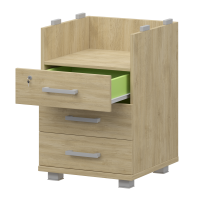 Каркас приставной тумбы Аргентум НТ-320 Баттл Рок